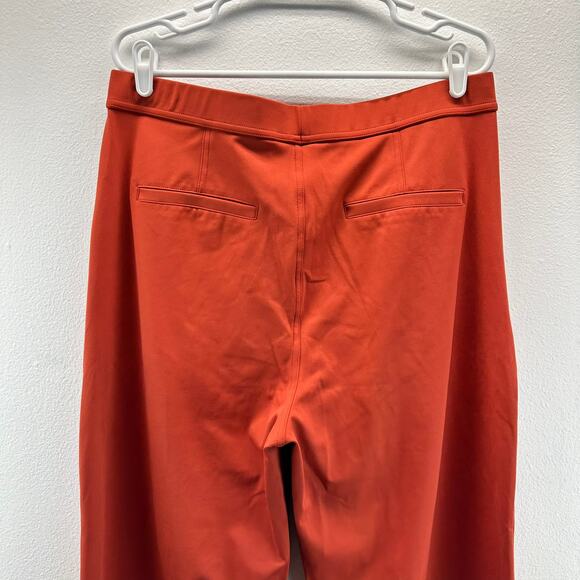 NWT Halara Flex High Waisted Pocket Straight Leg Work Pants XLP Burnt Orange - Picture 6 of 15